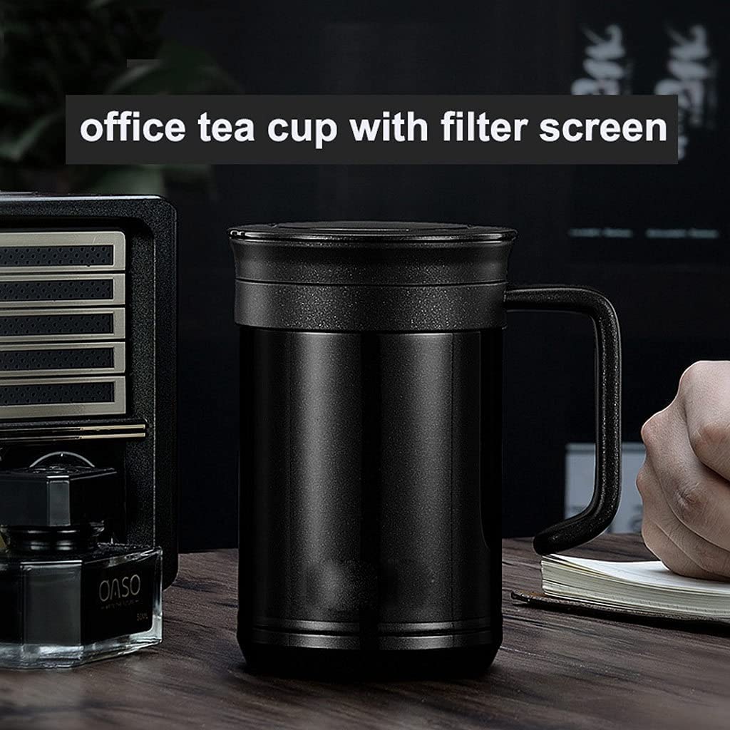 Calentador de frascos, frascos de vacío de Acero Inoxidable, Termo for té, Termo, Taza de té, infusor de té, Botella Termo de 500 ml, Taza térmica
