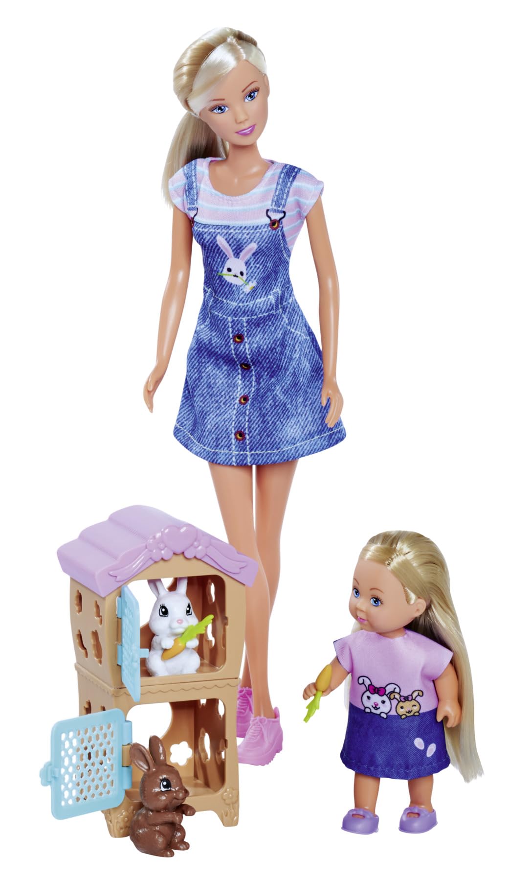 Amazon.com: Simba - Steffi Love Rabbit + Evi Love