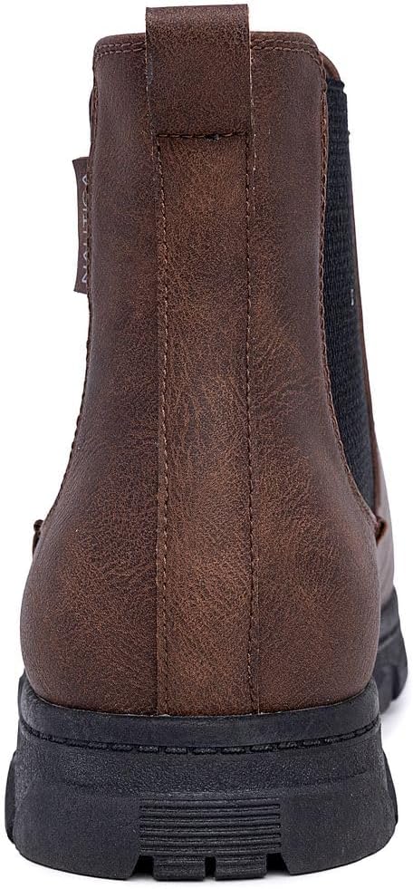 Nautica Men's Chelsea Boot Slip-On Dress Ankle Shoe Chukka Desert Boots-Wuzer - Image 4