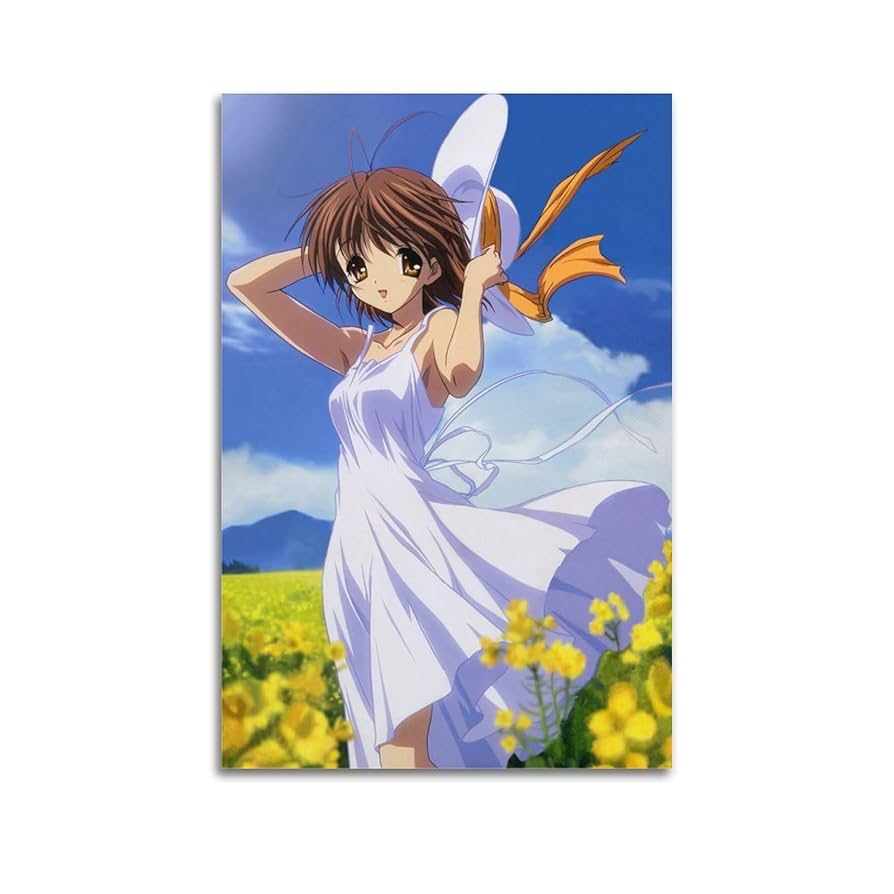 CLANNAD-クラナド- フレームポスター Amazon.co.jp: Clannadポスターアニメポスター部屋美学ポスター