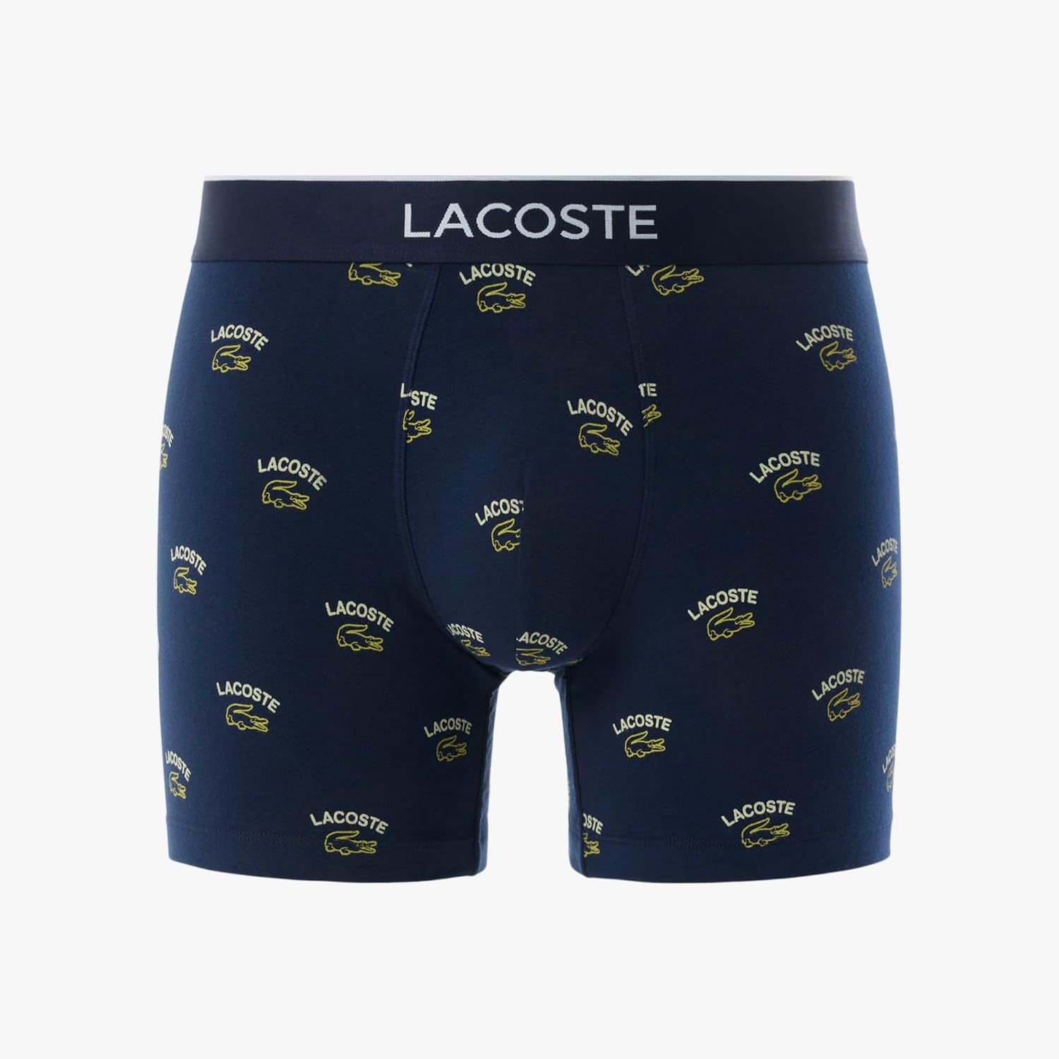 Lacoste Men's Cotton Stretch Print Animation Boxer Briefs
