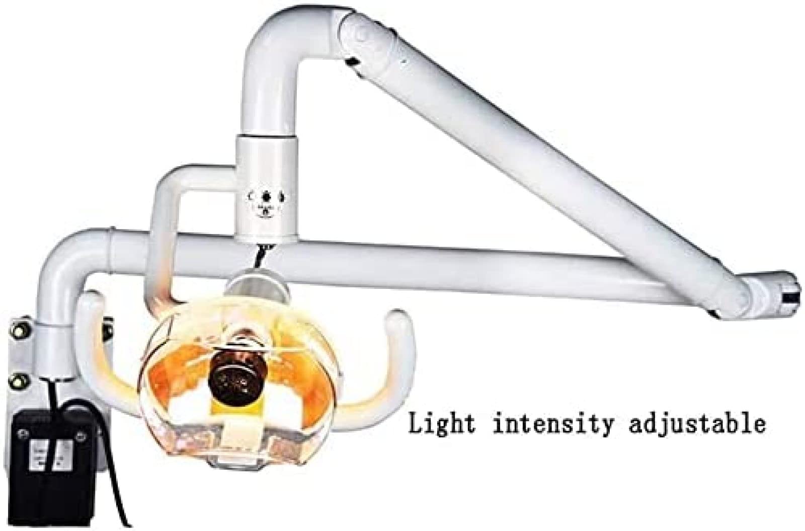 Luz fría sin sombra para examen médico quirúrgico LED para colgar en la pared, luces dentales quirúrgicas para lámpara de examen médico, adecuadas para salones dentales, de otorrinolaringología y de
