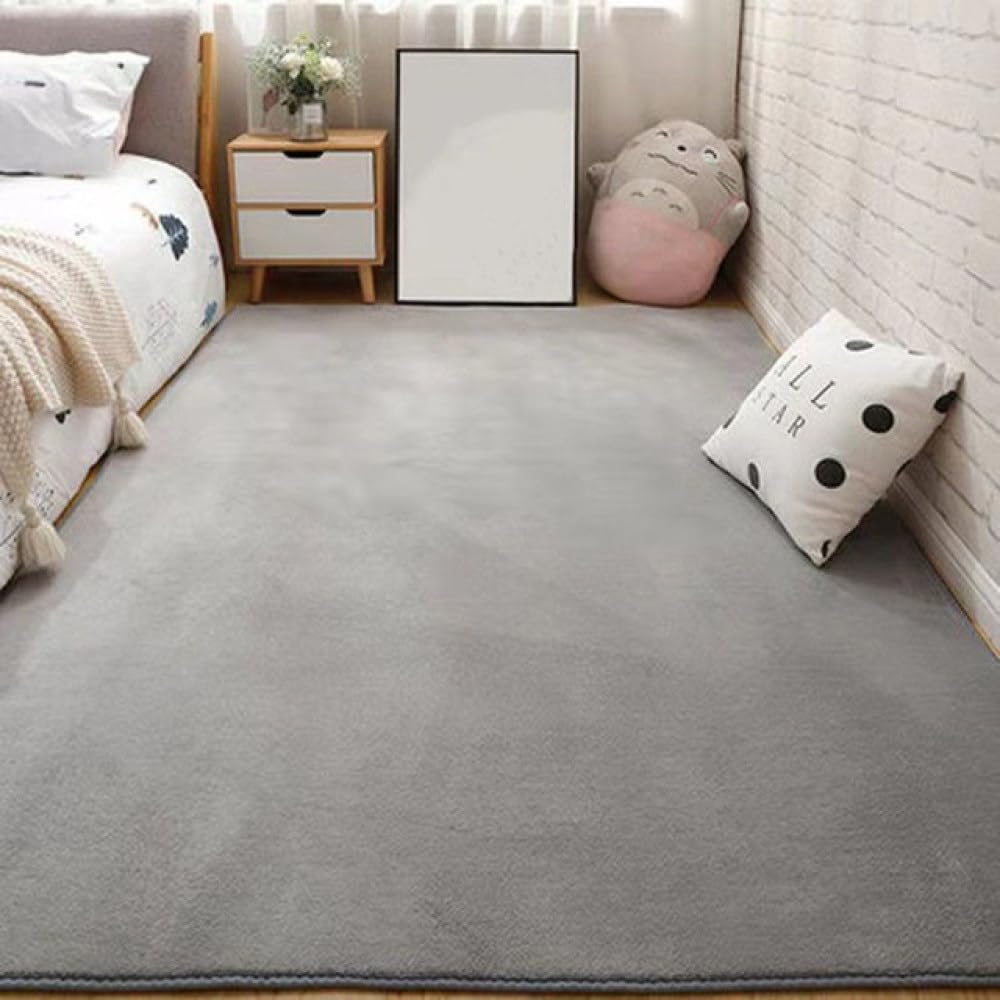 Tapis rampant en velours corail pour l'éveil de bébé dans la chambre