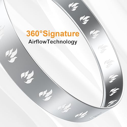 Miniatura 6 de Uniflasy Soporte para hoguera de acero inoxidable 304 para estufa individual Yukon y otras fogatas exteriores de 27 pulgadas, accesorio para