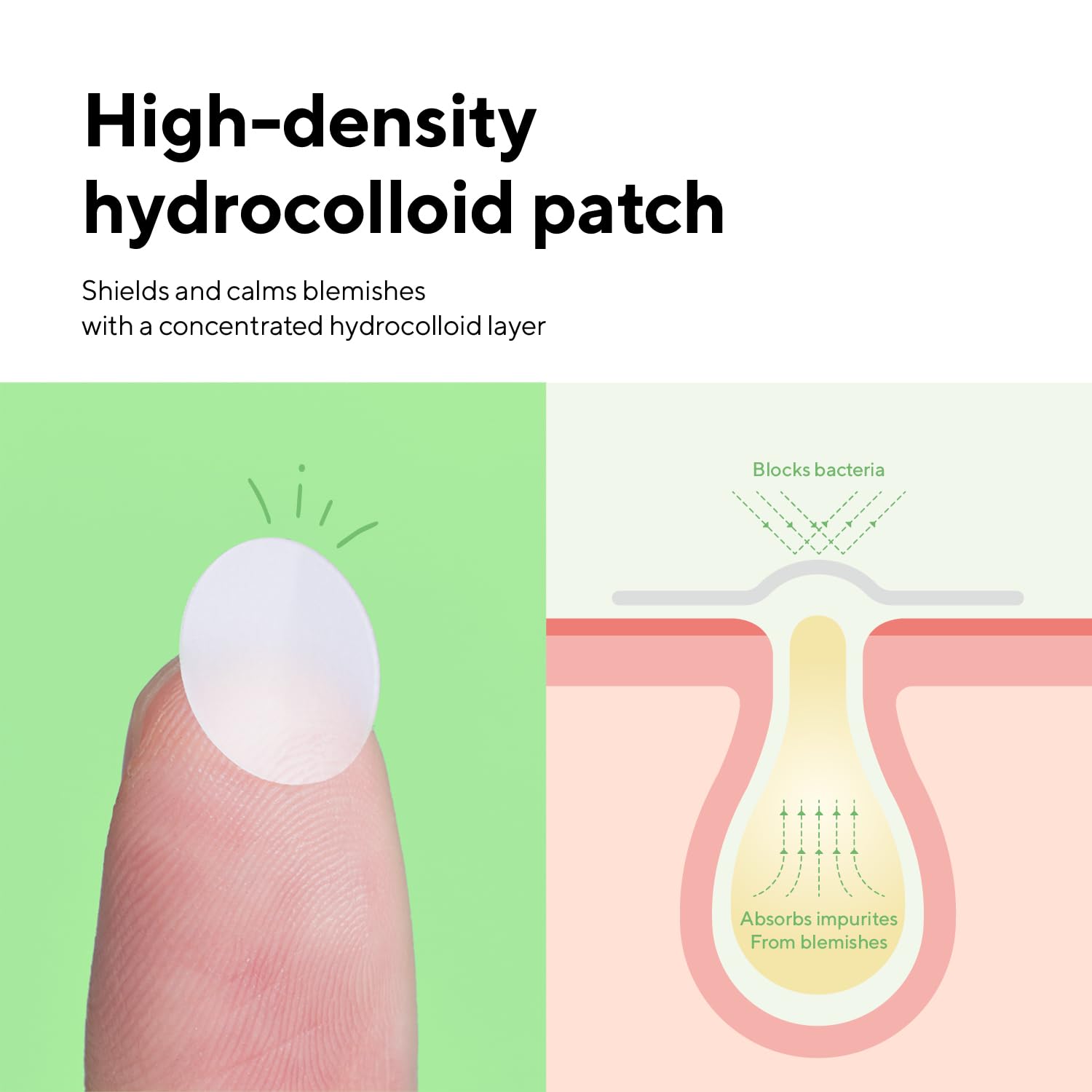 caraseoul Naklejki na Pryszcze na Dzień | Plastrów Hydrocolloidowych na Trądzik i Niedoskonałości, Bakuchiol i Aloes, Koreańska Pielęgnacja Skóry (44 Szt.)