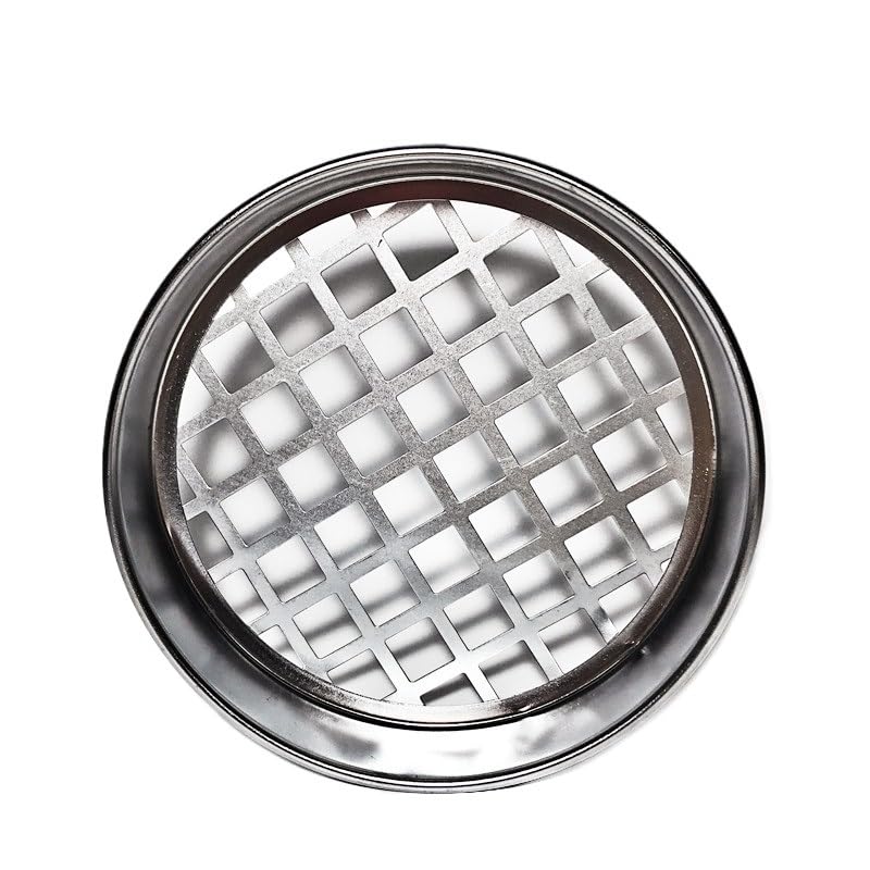 1 tamiz de grava de 20 cm con orificios cuadrados, tamiz de prueba estándar de laboratorio for una separación precisa de materiales (apertura 0,075-90 mm)(53 mm)