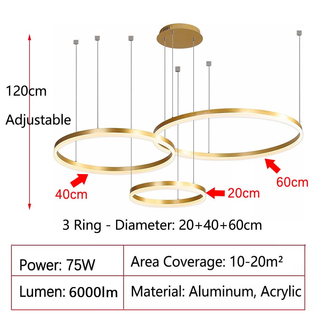 GOECO Dimmable LED Ceiling Light, Creative Flower Shape Modern LED Chandeliers, Petal Design Ceiling Light Fixture For Living Room, Bedroom, Hallway, Dining Room, Kitchen Black - View #9