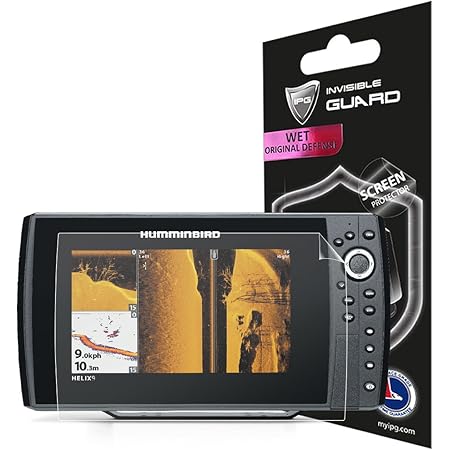 3-Pack TPU Screen Protector For Humminbird Helix 7 CHIRP DI G2 GPS Fish Finder - Anti-Scratch Film