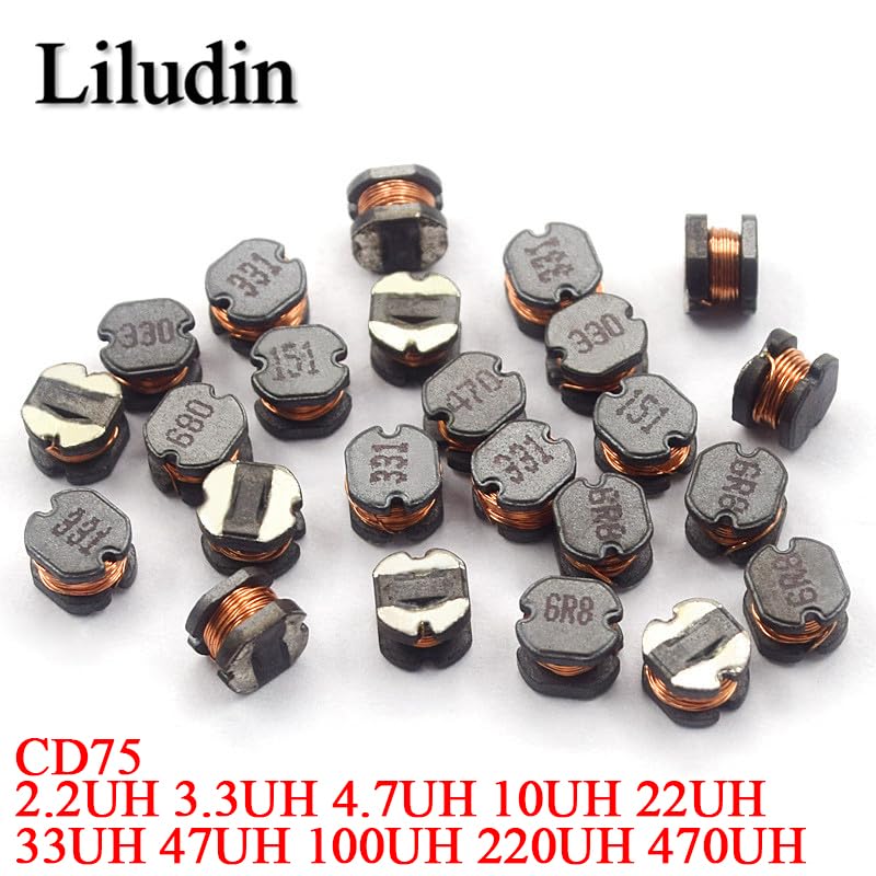 Pack of 4 SRP1510CA-100M Inductor 10 UH 20% SMD :RoHS, Cut Tape