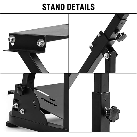 Soporte para volante de carreras Dardoo ajustable y plegable miniatura 4