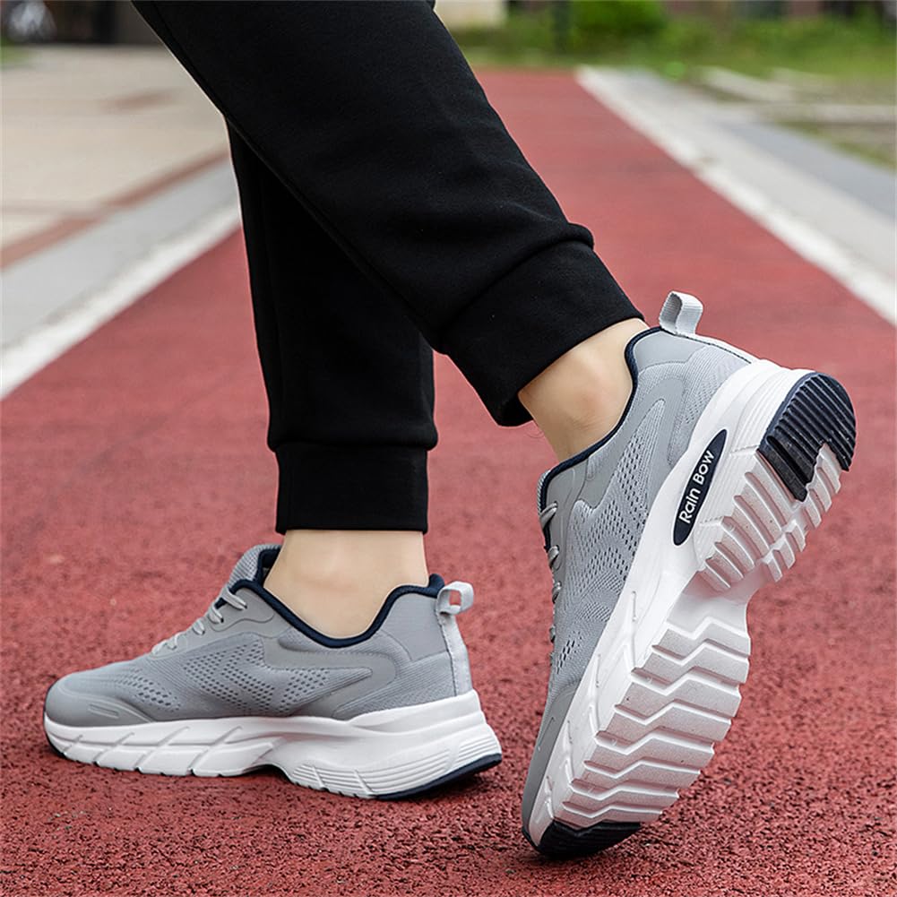 Herren Walkingschuhe Turnschuhe Fitnessstudio Sportschuhe Sneaker Running Tennis Schuhe Freizeit Straßenlaufschuhe Fashion Leichtgewichts Atmungsaktiv Schlüpfen Schuhe Gr.40-50