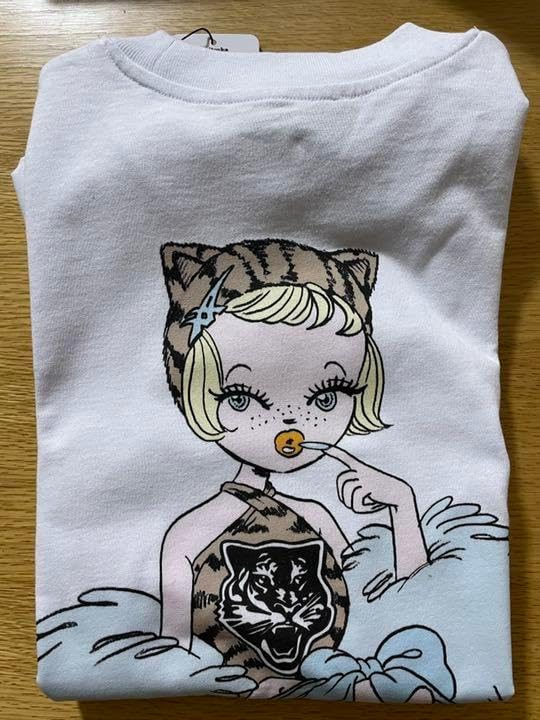 オニツカタイガー foxy illustration コラボ Ｔシャツ Onitsuka Tiger 東京を拠点に国内外で活躍中の人気イラストレーター