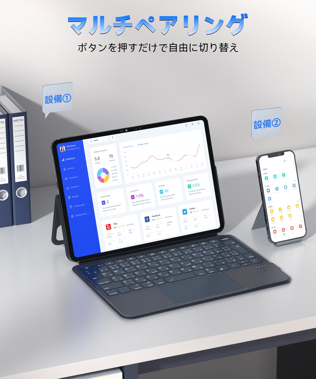 Amazon.co.jp: 【軽量型】Omikamo iPad Air キーボード 11インチ M4/M3