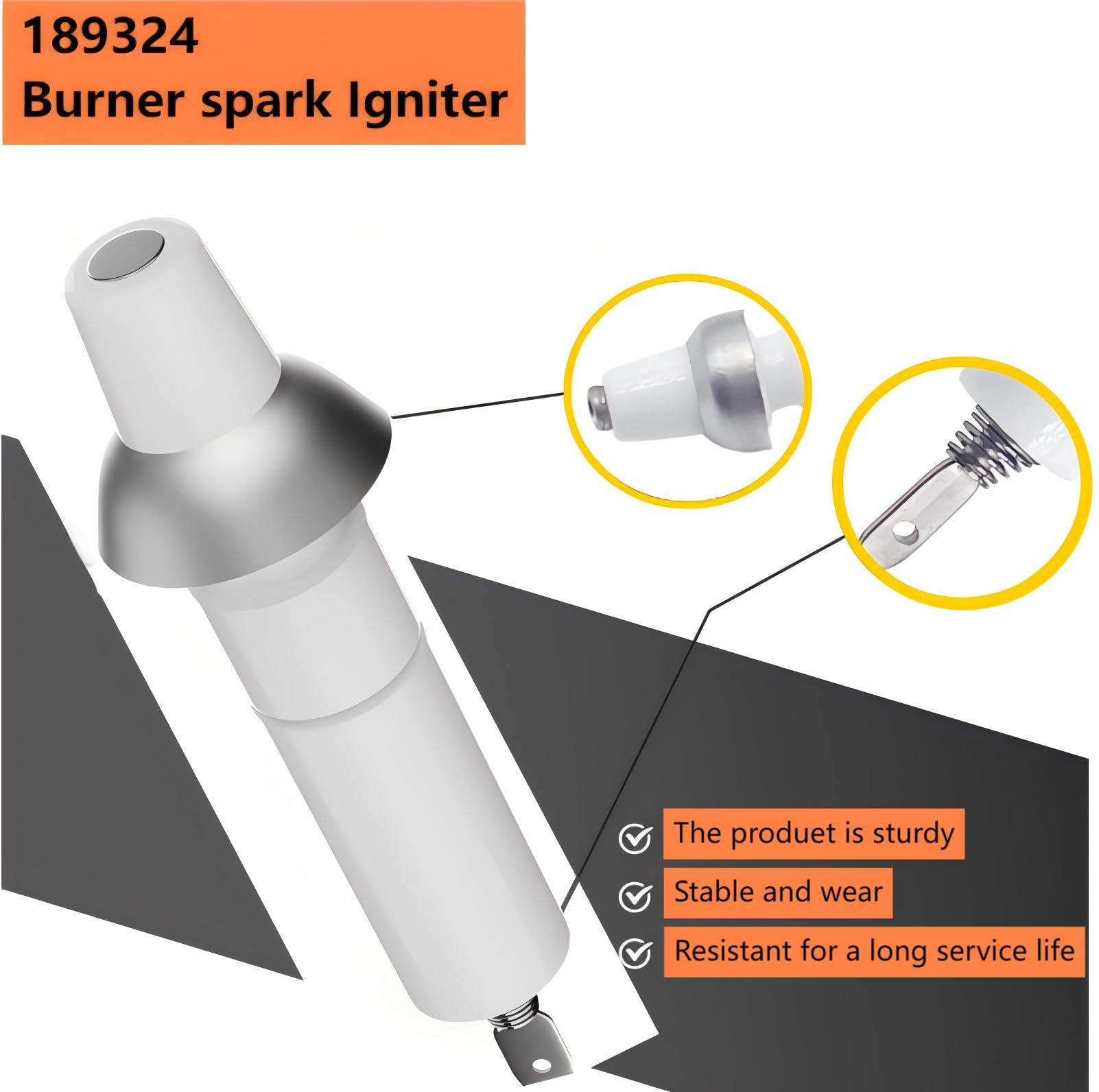 Amazon.com: 189324 Burner Spark Igniter Fits Oven Stove Cooktop