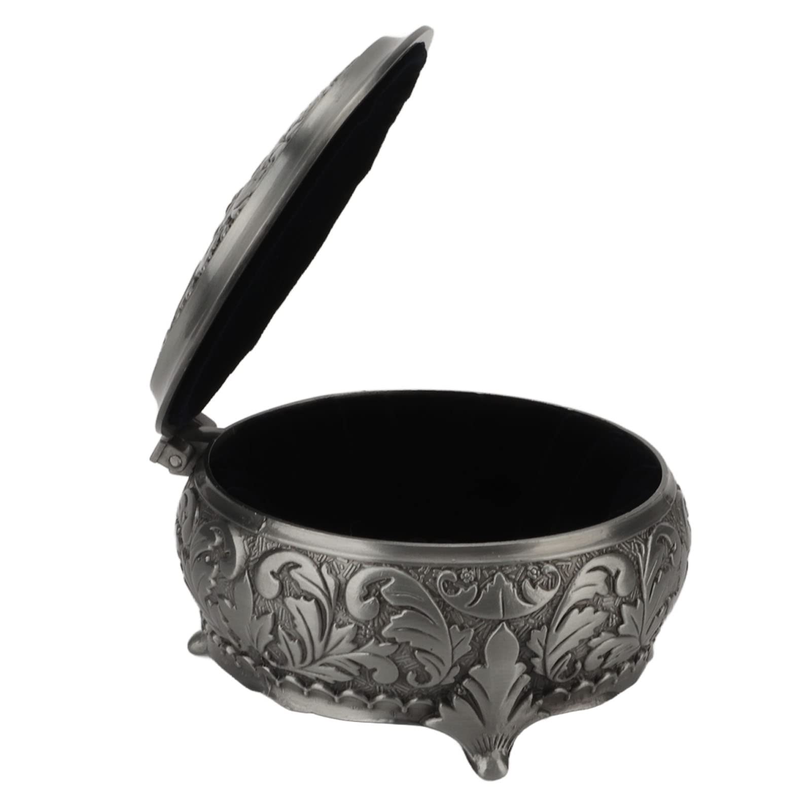 Amazon｜ラウンド ヴィンテージ ジュエリーボックス 小物入れ ギフト