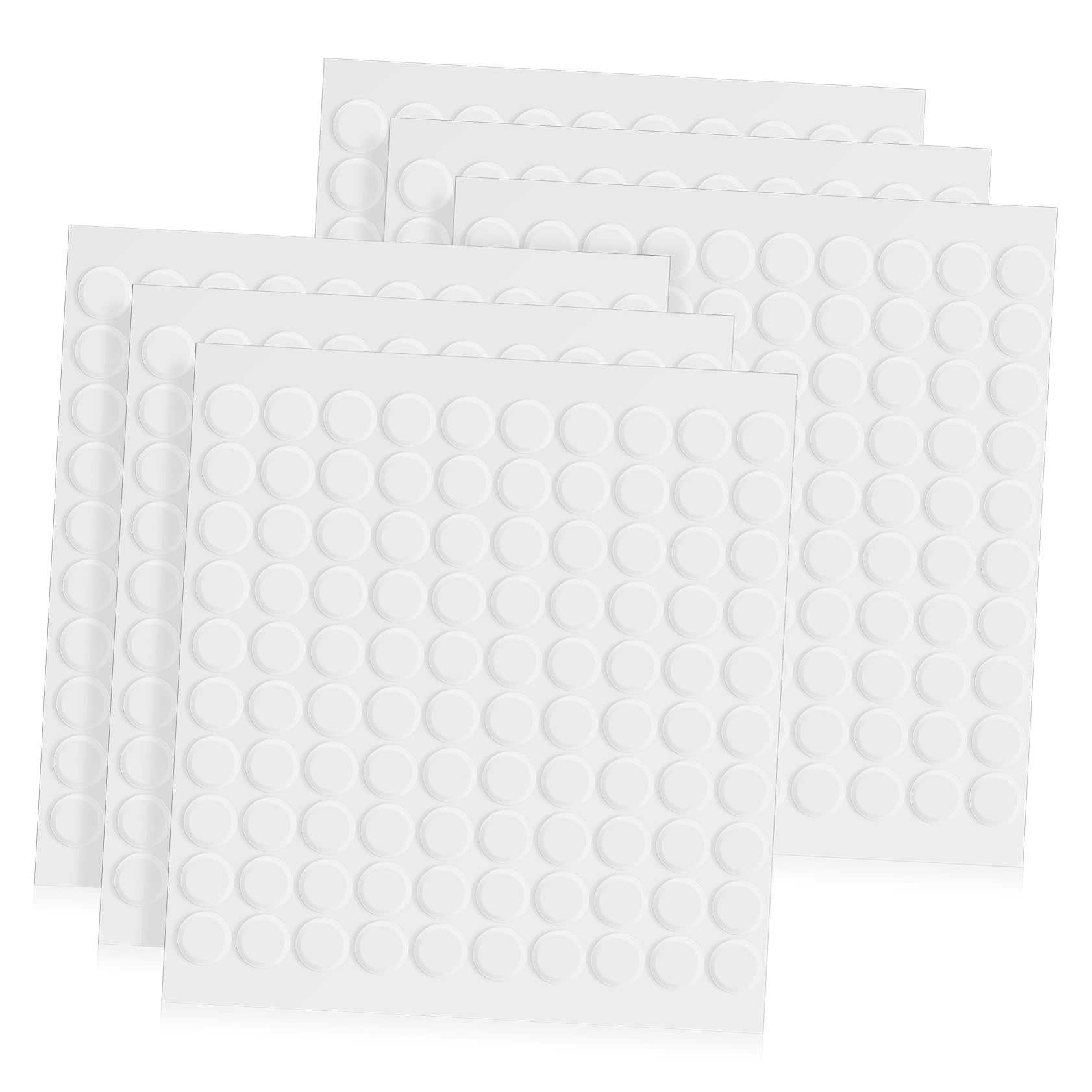 SHINEOFI 3000 Piezas De Transparente De Doble Cara De Doble Cara De Globo Transparente Fijadores Adhesivos Puntos De Pegamento De Doble Cara Puntos Adhesivos Foto
