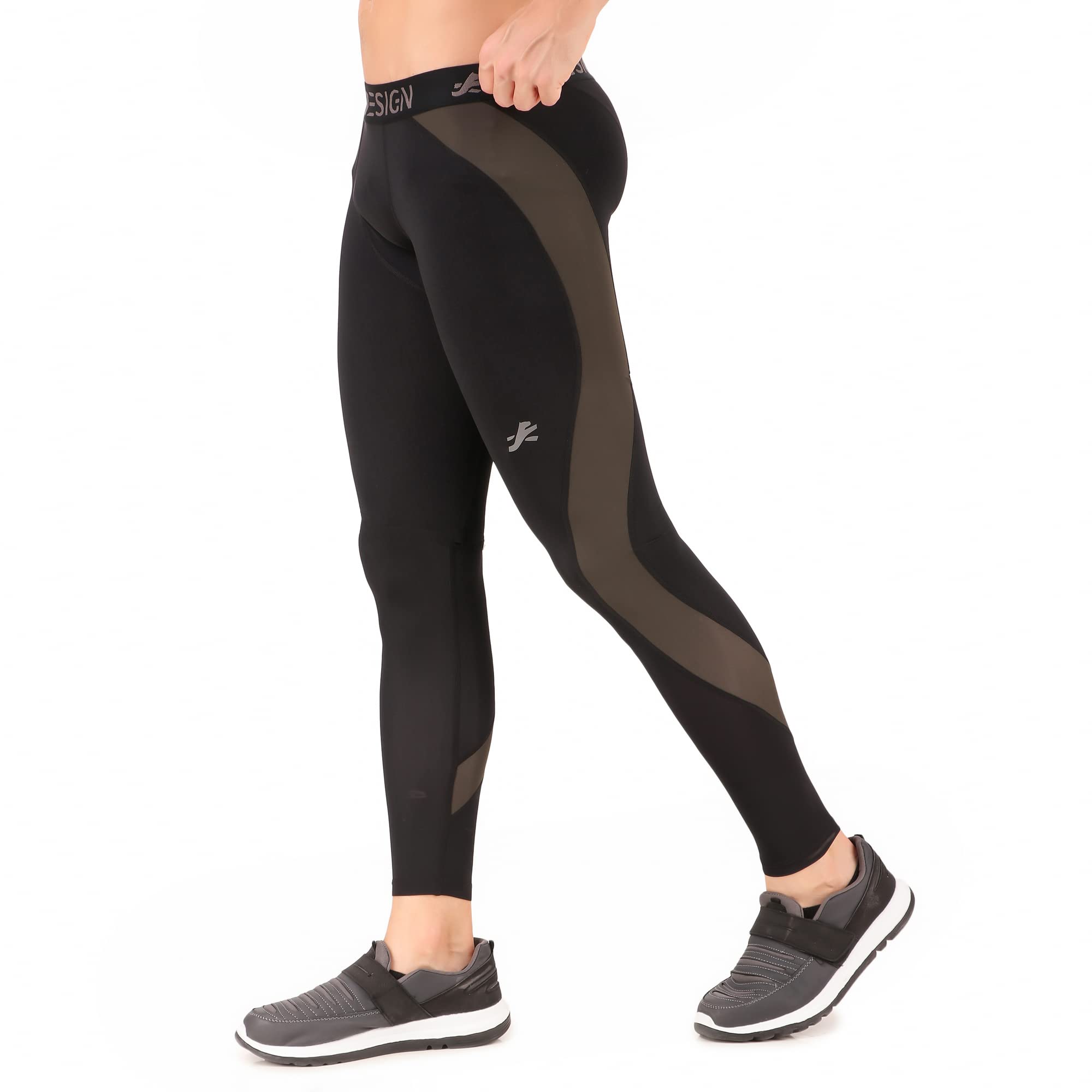 ReDesign Apparels Men's Nylon Compression Pants