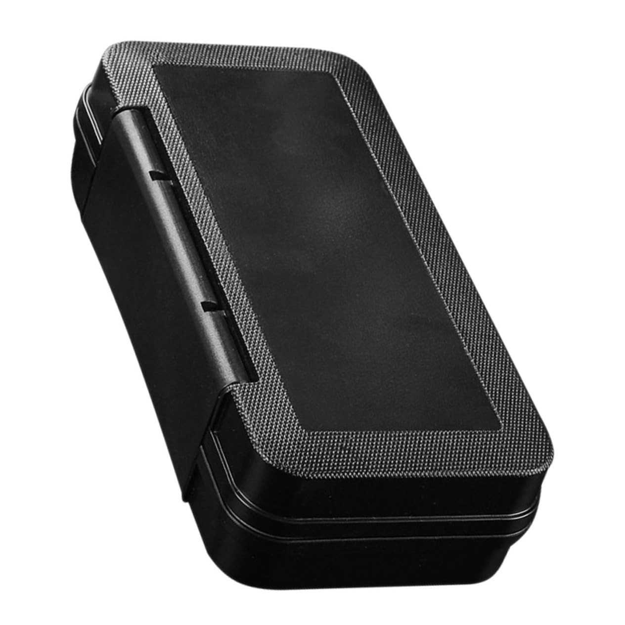 SHERCHPRY Scatola Porta Sigari Nera in Plastica Portatile Protezione Dall’umidità per Uso Indoor e Business, Custodia per 3 Sigari da Viaggio