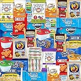 Peanut Free Snacks & Tree Nut Free Snacks - Popcorn, Chips, Cookies & Candy - Peanut Allergy Friendly Snack Box Variety Pack - Back to School Snack Variety Pack or Care Package by Stuff Your Sack
