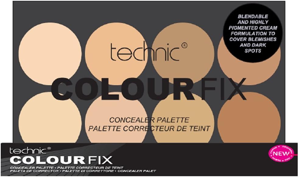 Technic Colour Fix Concealer Palette, 8 x 3.5 g