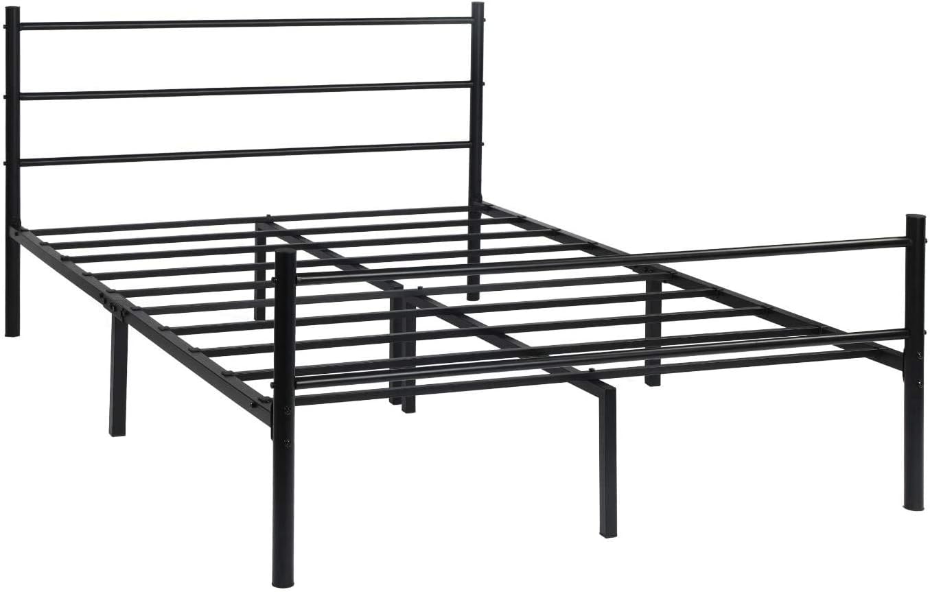GreenForest Queen Bed Frame with Headboards Heavy Duty