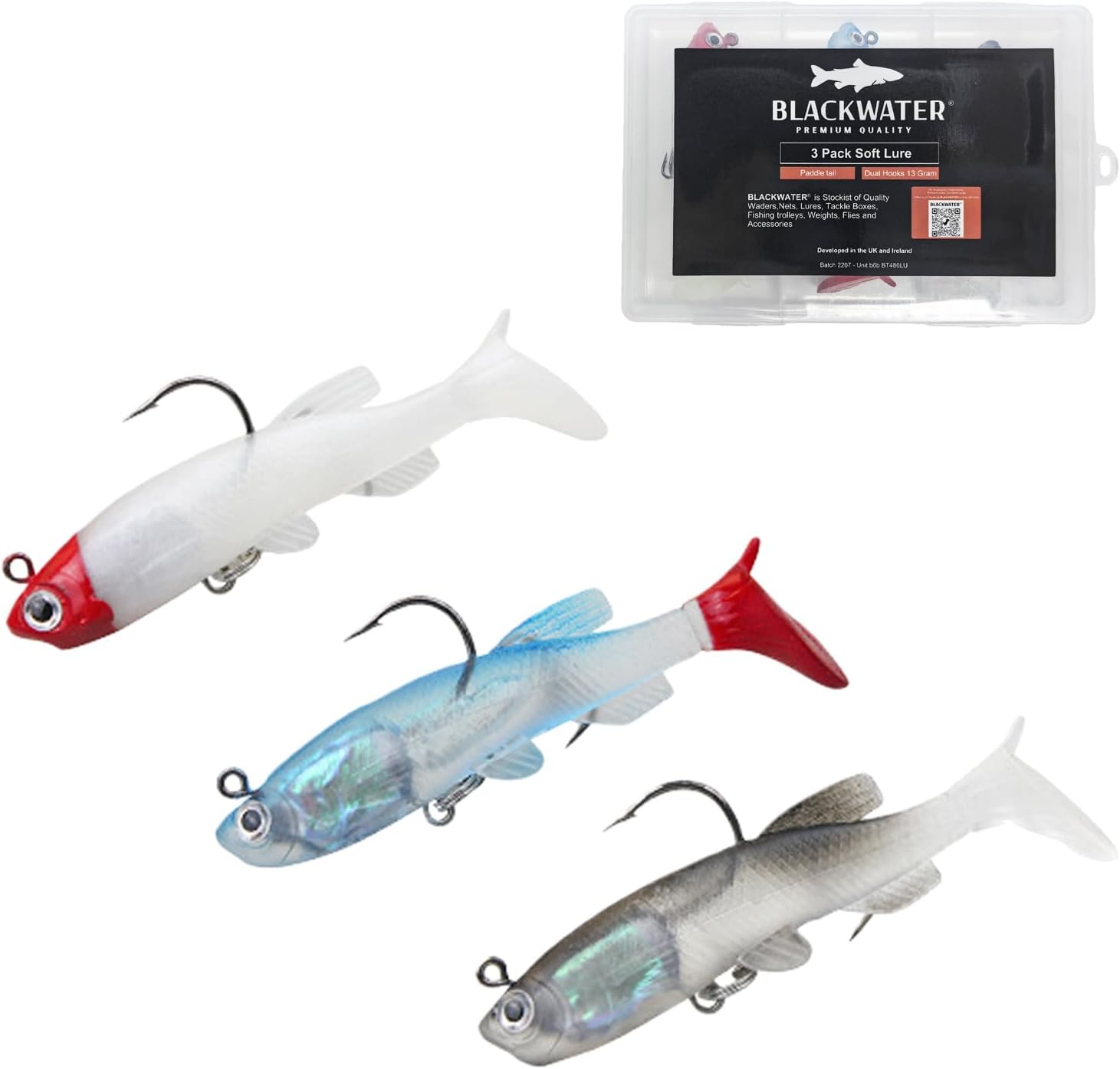 3 Pack Micro Fishing Lures Pike Perch Trout Chub Soft Plastic jelly Baits 3D Eye 13 Gram Salmon Silicone Single Hook Small Shallow Realistic zander Bass Swim Bait Sprat Lure Jig Minnow Paddle T Tail