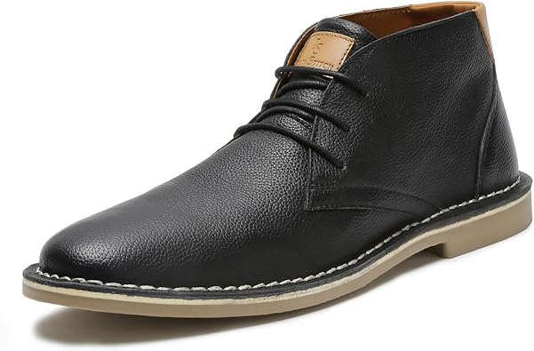 LOUIS STITCH Chukka Boots for Men | Leather Shoes for Men | High Ankle Casual Boot | Formal Office & Business Wear Shoes | Hiking Boots for Men | Stitch Down Desert Boots | SDCKPD