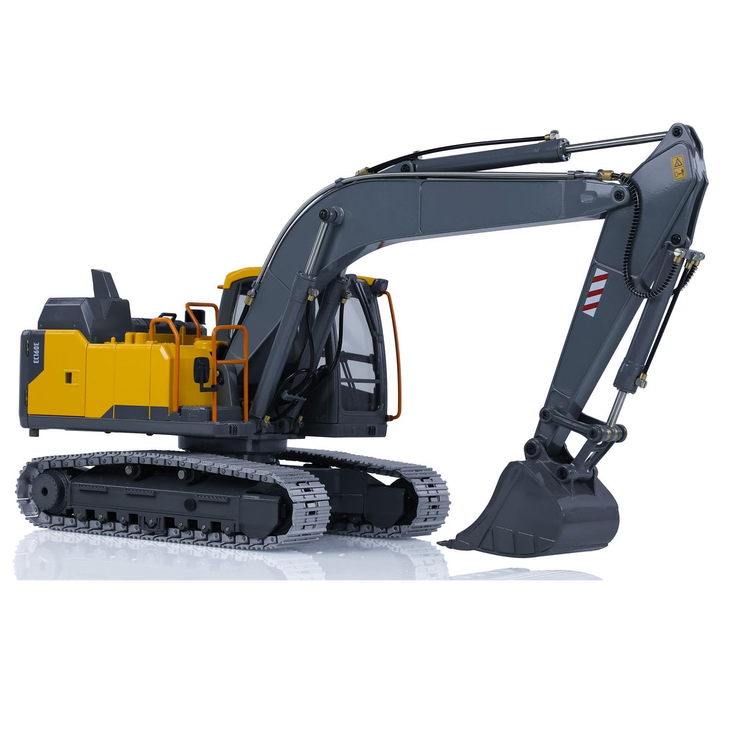 Excavadora hidráulica Double E RC 1/14 EC160E E111 aleación control remoto modelo I6S radiocontrol luz pasatiempo adultos Hobby