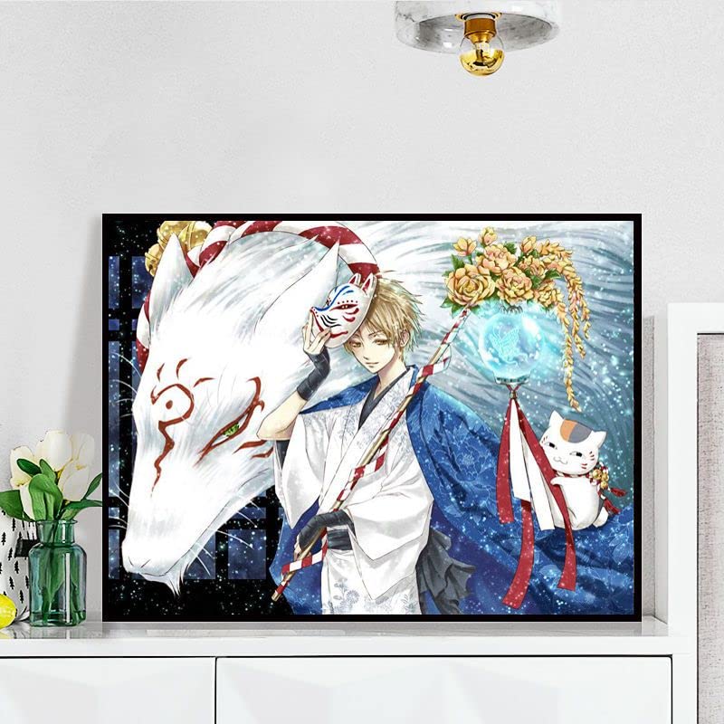 Amazon.co.jp: Xmmxqiao ダイヤモンドアート、夏目友人帳 アニメ、5D