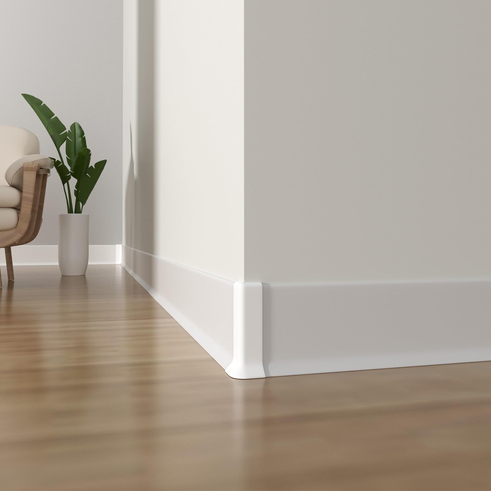Baseboard Corner Blocks Moleney 4" - Self-Adhesive Inside & Outside ...