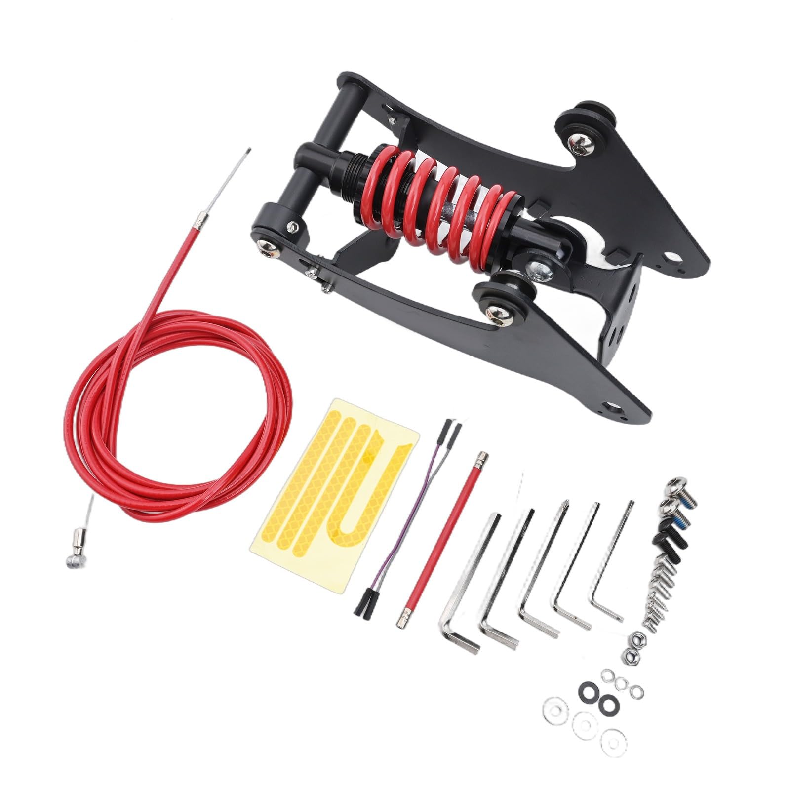 Kit de vaccination arrière pour scooter électrique Xiaomi M365, 1S, Pro et Pro2, suspension en acier, noir