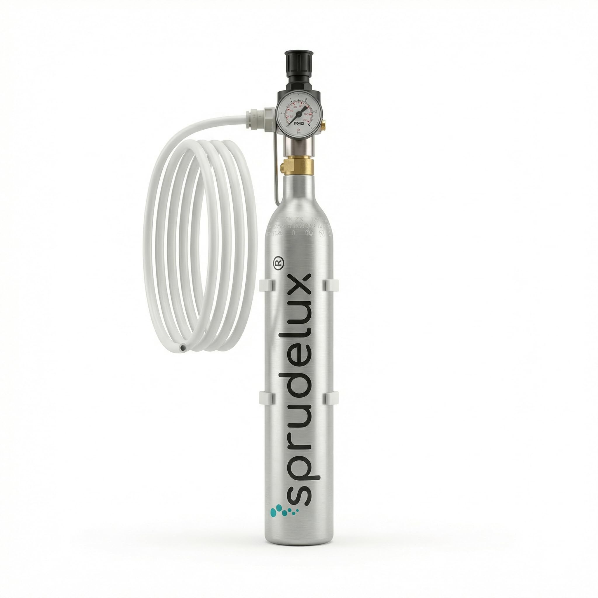 Reduktor ciśnienia CO2 do stosowania w handlu 425 g CO2 cylinder odpowiedni do systemu Quooker Cube – saturator do saturowania wody gazowanej