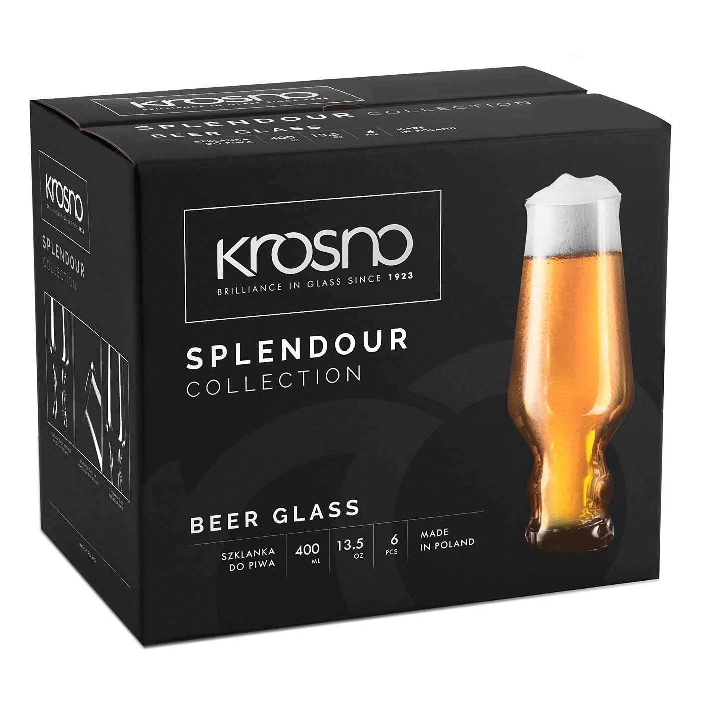 Maverton Ensemble de Chopes à Bière Personnalisées de 0,4l | 400ml, Verres de haute qualité avec gravure pour homme, Cadeau pour tous les amateurs de bière, Monde