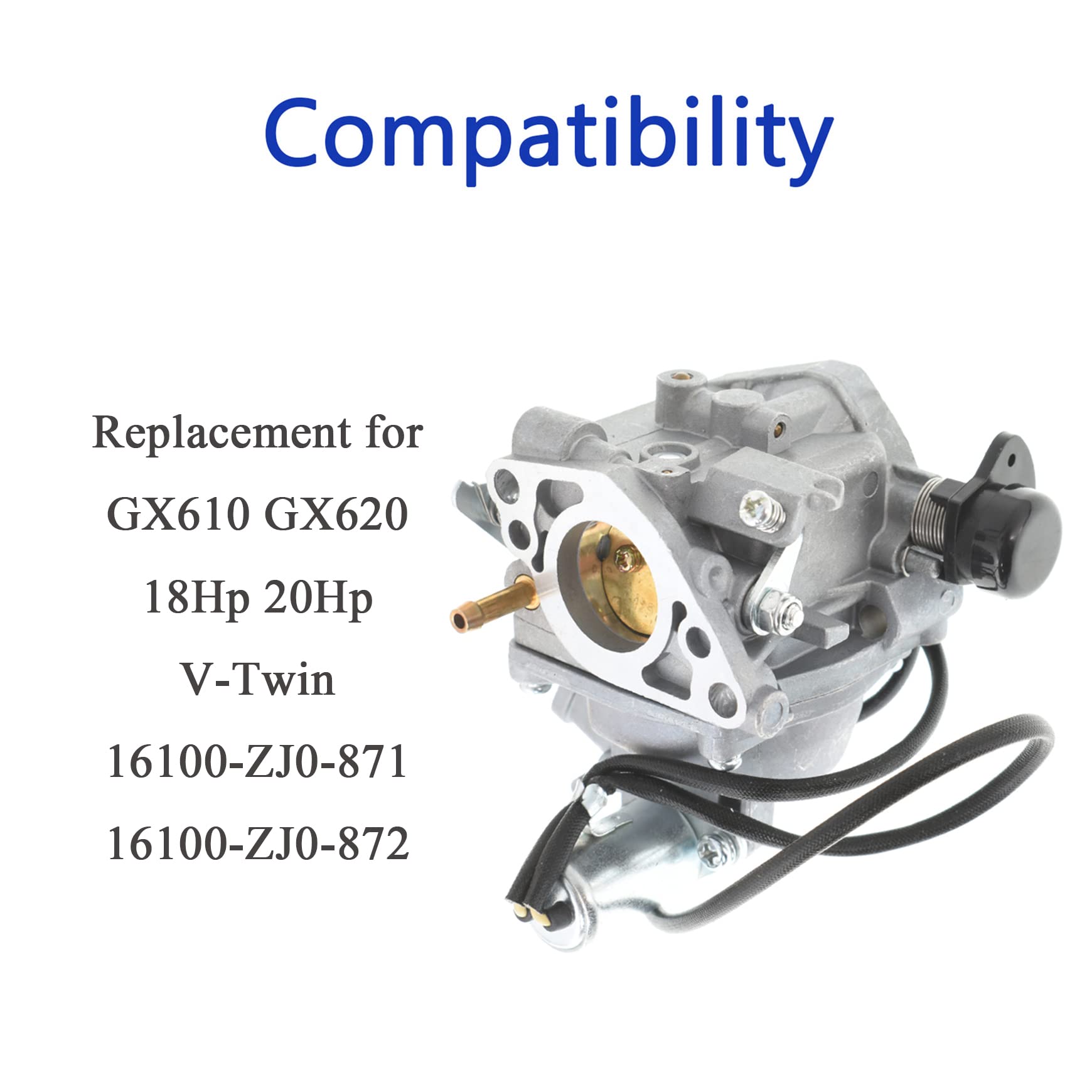 Kit Carburatore Labwork Per Motori Honda GX610 (18CV) E GX620 (20CV) &ndash; Ricambio 16100-ZJ0-871