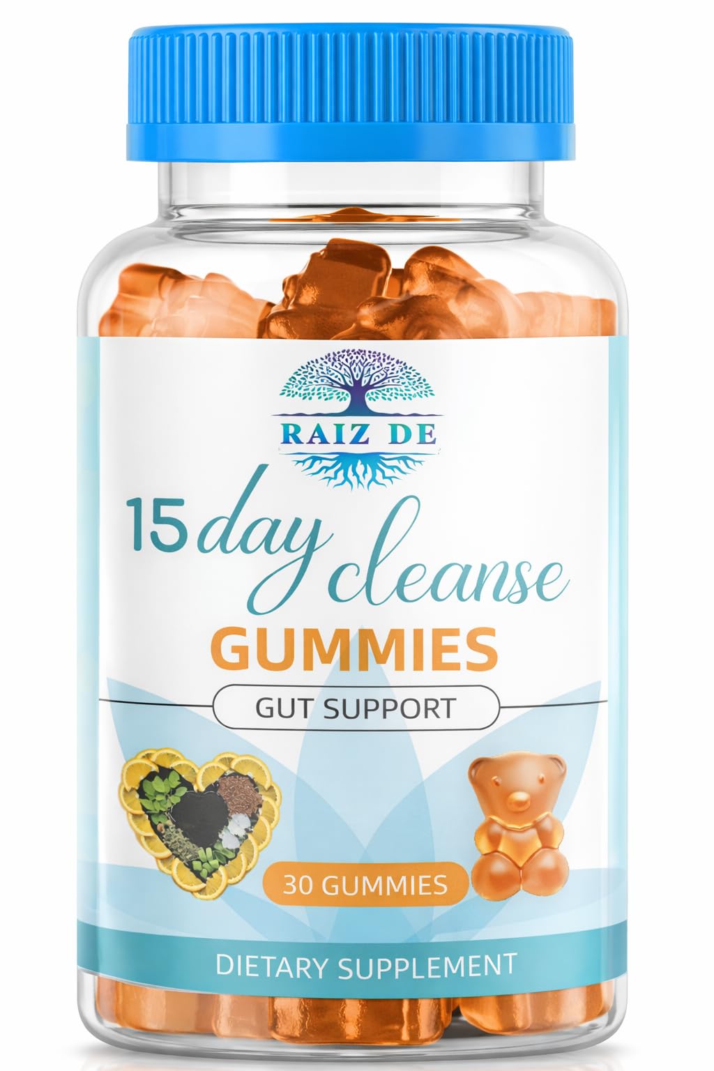 15-Day Cleanse Gummies – Senna, Cascara Sagrada, Psyllium Husk & Probiotics — Amazon image 8