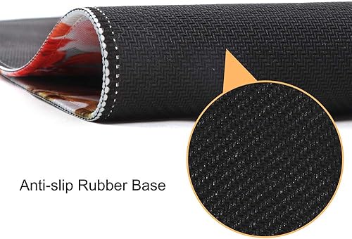 Miniatura 10 de HAOCOO Alfombrilla de escritorio, alfombrilla de escritorio para computadora, alfombrilla grande para mouse para escritorio, alfombrilla de mouse