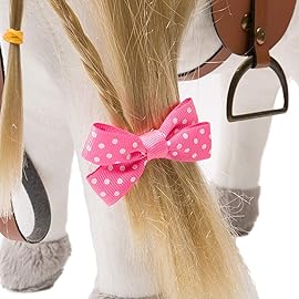 HollyHOME Stuffed Animal Unicorn Horse Pretty Plush Unicorn Pony Toy Pretend Play Horse 11 inches White