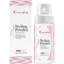 GUAN JING Long Lasting Texture Powder for Men Lightweight Volumizing Hair Styling Powder with Micro-Silica for All Hair Types Simple Extrusion Spray Bottle