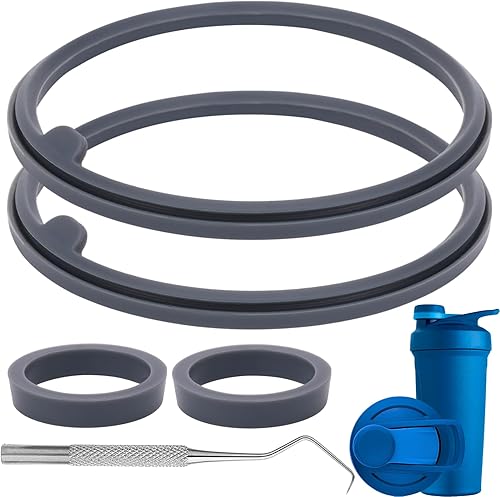 5 piezas de repuesto para vaso mezclador Strada Twist Cap Shaker Cup Shaker Cup botella de agua aislada de acero inoxidable, piezas de junta de