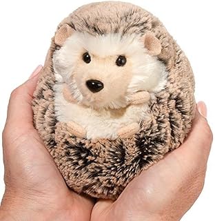 Douglas Spunky Hedgehog Plush Stuffed Animal - Realistic 5" Soft Cuddle Toy for Kids