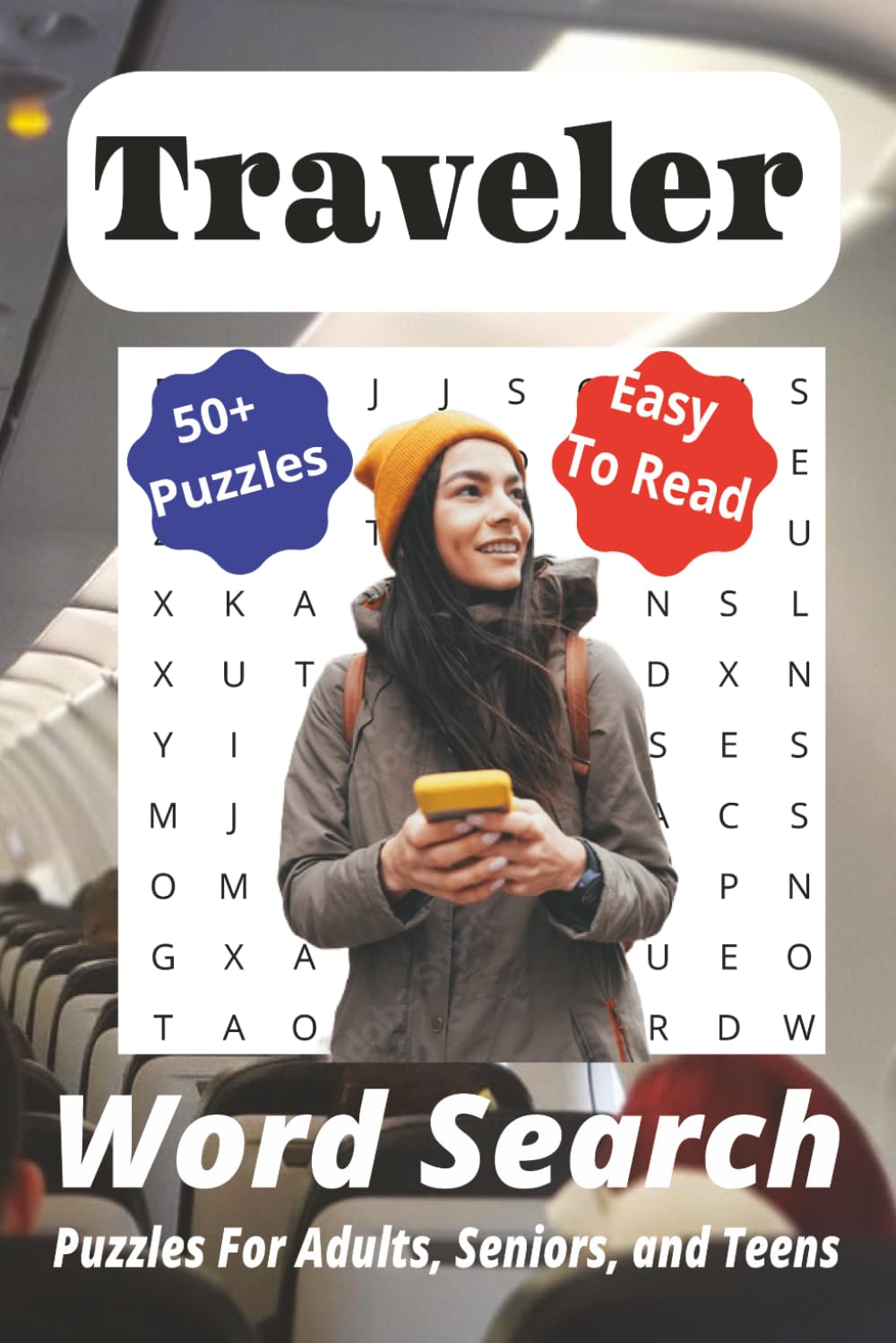 Traveler Word Search Puzzle Book: Word Searches with Easy-to-Read Print about Travel, Tourism, Exploration, and More | 6x9 inches, 110 pages | 50+ ... for Celebrations, Vacation, and Holidays.