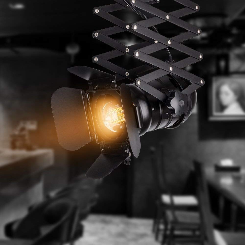 インダストリアルスポットライト Amazon.co.jp : 伸縮式天井スポットライト ロフト ヴィンテージ