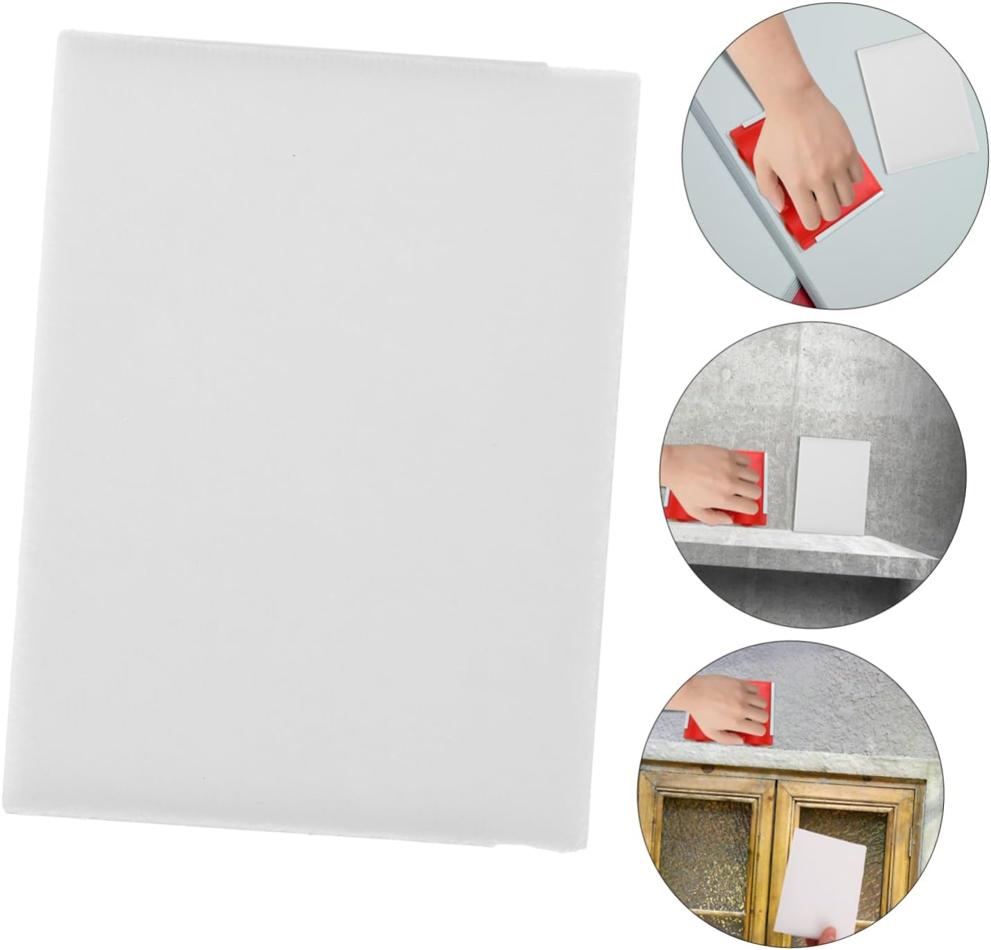 Lurrose 10pcs Paint Edger Replacement Pads for Walls Multi-Functional Trim Tool for Edging Painting High Absorption for Various Easy Replacement for Extended Tool Lifespan