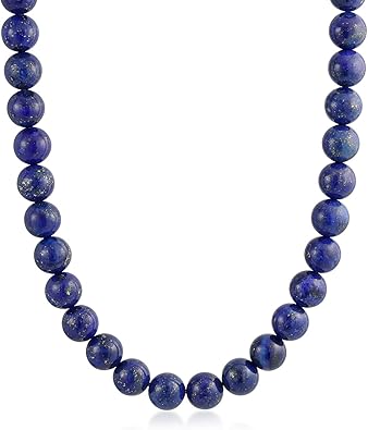 Collana Di Perle Akoya Blu, Collana Di Perle Akoya Rotonde, Collana Di Perle Akoya Giapponesi, 6,5-7,5 Mm, Chiusura In Argento Sterling - Italia - Foto 10