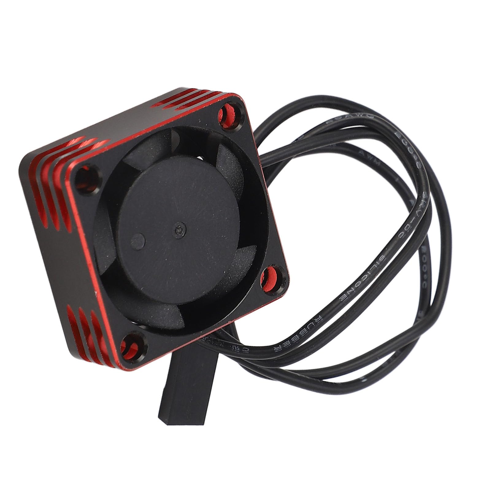Dilwe Ventola di Raffreddamento per Auto RC, ESC Senza Spazzole, Raffreddamento Efficace, Alta velocità, Dimensioni 25x25mm, per RC Car, Drone e Altro equipaggiamento elettronico