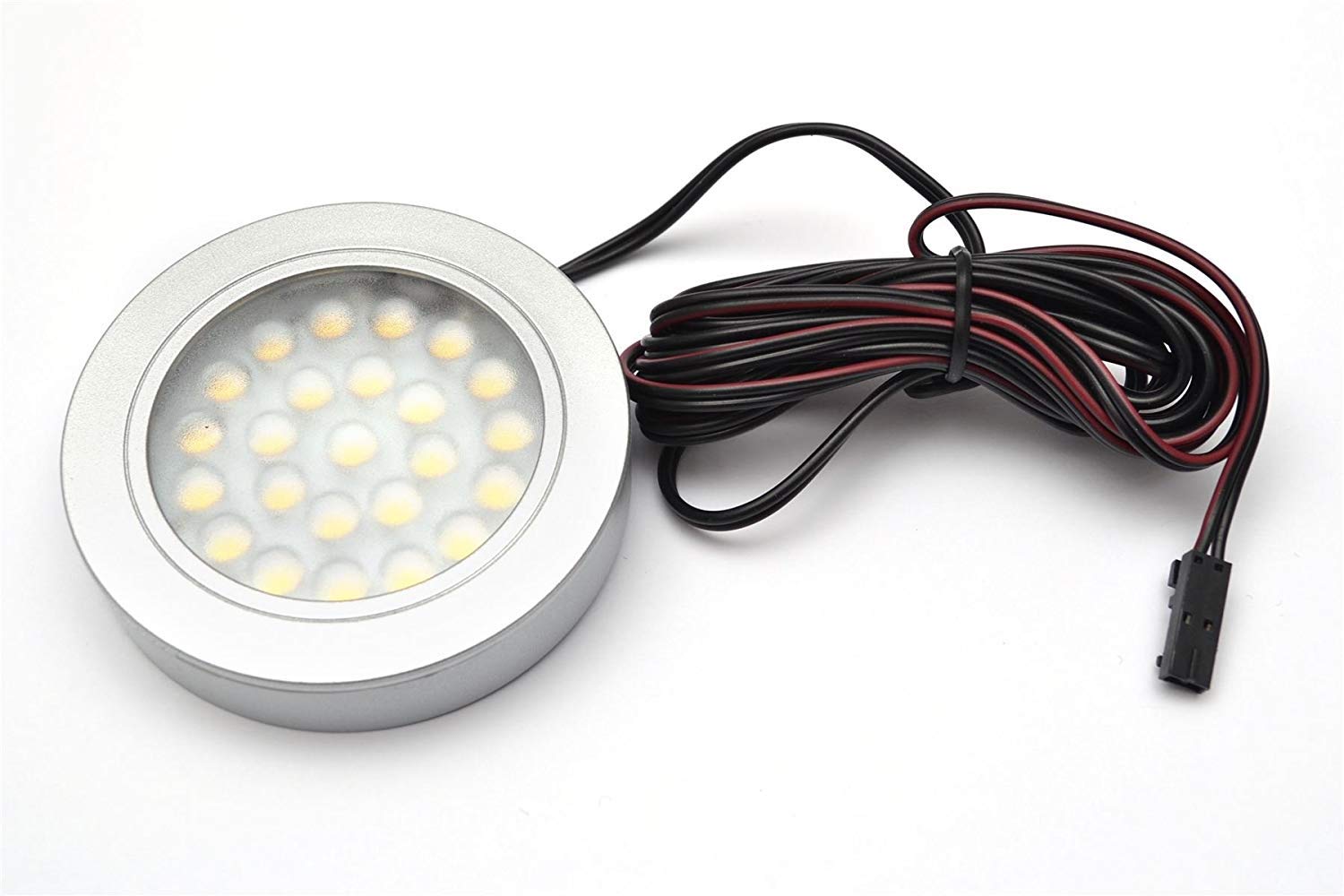 VASCO - Very Bright Warm White LED Light 12V Under Cabinet Shelf Cupboard Single Light