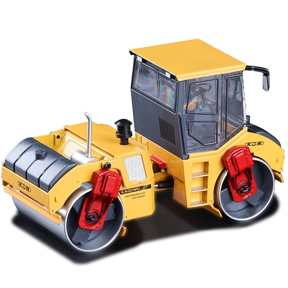 Buy 1/50 Scale Alloy Construction Vehicle Toys Double Steel Wheel Road