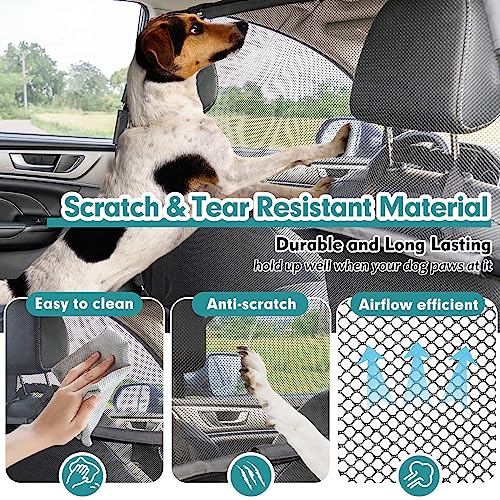 Dog Car Barrier Escape-Proof Wider Coverage