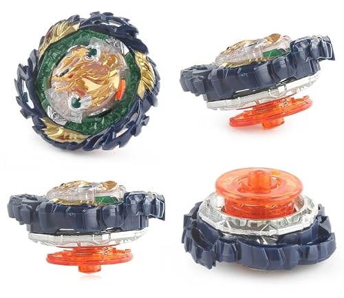 Cxdhzlx Bey Battling Blades Spinning Tops,12 Battle Gyro Tops Set, Burst Battling with Two Way Launchers Grip Starter, Great Gifts for Boy Age 6 8 10+ (12 Gyro Tops Set)