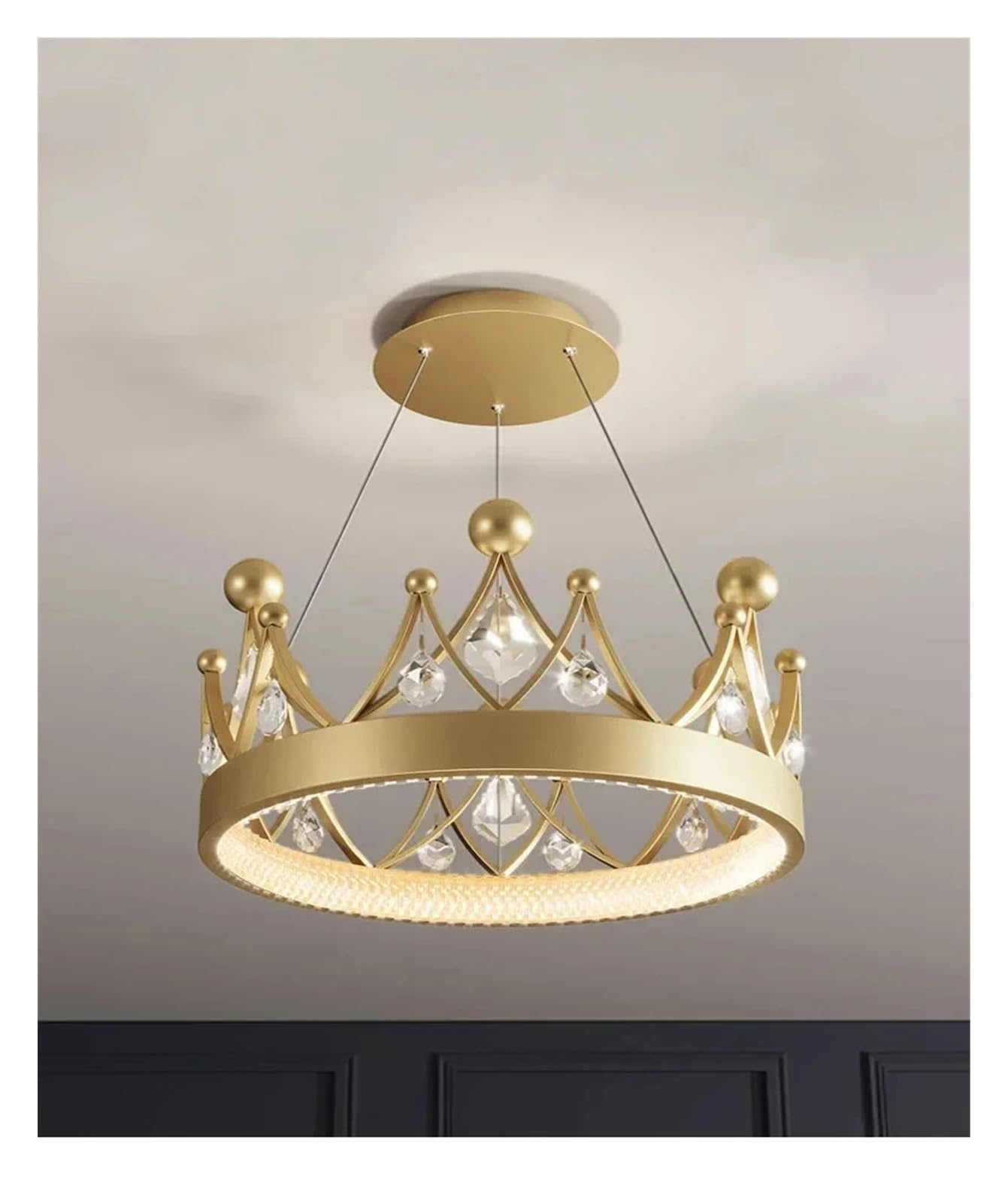 Lustre à coucher même style pour célébrité d'internet LED